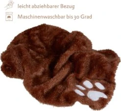 PRETTY KITTY Cat Window Bed 32x41cm: Knuffelig Kattenbed Voor De Vensterbank, Premium Kattenbed Fluffy Voor Het Raam, Vensterbank Kat - Wasbaar, Vensterbank Kat -Dieren Product Winkel 1200x1106 2