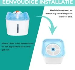 Merkloos Drinkfontein Filters Navulling Premium - 12 Stuks - Hoogwaardige Kwaliteit - Voor Katten En Honden - Drinkfontein Kat - Drinkfontein Hond -Dieren Product Winkel 1200x1114 14