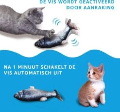 TwinQ Dansende Vis - Bewegende Vis Met Kattenkruid - Kattenspeeltjes - USB Oplaadbaar - Speelgoed Voor Katten - Incl. Kattenlampje 10 TwinQ Dansende Vis - Bewegende Vis Met Kattenkruid - Kattenspeeltjes - USB Oplaadbaar - Speelgoed Voor Katten - Incl. Kattenlampje -Dieren Product Winkel 1200x1116 1