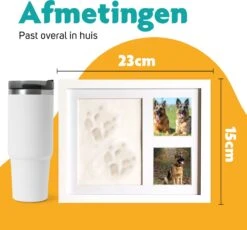 Honden Fotolijst Met Kleiafdruk - Gipsafdruk - Speelgoed Voor Dieren - Pootafdruk Hond - Puppy Speelgoed - Gipsafdruk Huisdier -Dieren Product Winkel 1200x1116 20