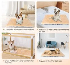 Nobleza Fluffy Benchkussen - Dierenkussen - Hondenkussen - Kattenkussen - Benchmat - Dierenmat - Hondenmat - Kattenmat - Crème - Maat L 12 Nobleza Fluffy Benchkussen - Dierenkussen - Hondenkussen - Kattenkussen - Benchmat - Dierenmat - Hondenmat - Kattenmat - Crème - Maat L -Dieren Product Winkel 1200x1118 18