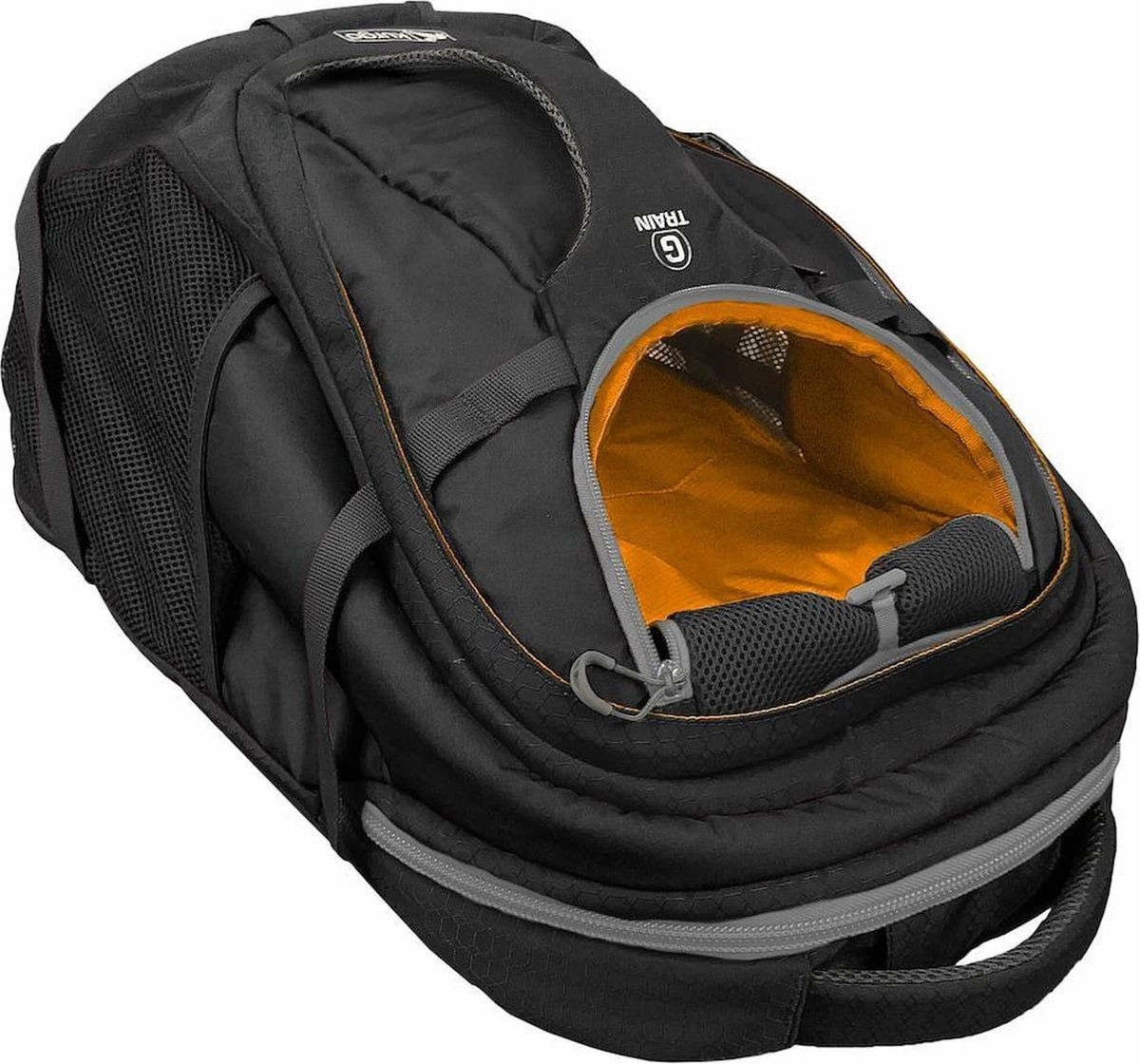Hondenrugzak Voor Kleine Honden Met Diverse Opbergvakken - Voor Honden Tot 11 Kg - Kurgo G-train K9 - 33x53x25cm - Black 5 Hondenrugzak Voor Kleine Honden Met Diverse Opbergvakken - Voor Honden Tot 11 Kg - Kurgo G-train K9 - 33x53x25cm - Black - Afbeelding 5