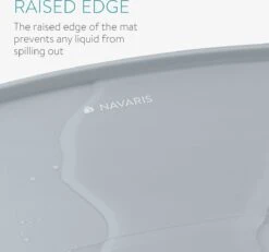 Navaris Siliconen Voederbakmat Voor Katten - Waterdichte Anti-slip Mat Voor Voerbak En Waterbak - 50x32 Cm - In Grijs Kattendesign 9 Navaris Siliconen Voederbakmat Voor Katten - Waterdichte Anti-slip Mat Voor Voerbak En Waterbak - 50x32 Cm - In Grijs Kattendesign -Dieren Product Winkel 1200x1123 2