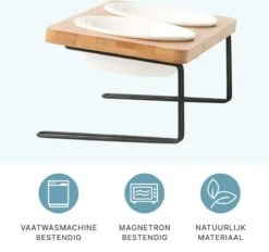 Verhoogde Bamboe Katten Voerbak – Voerbak Kat Keramiek – Drinkbak Hond – Eetbak Met Standaard – 350ml 10 Verhoogde Bamboe Katten Voerbak – Voerbak Kat Keramiek – Drinkbak Hond – Eetbak Met Standaard – 350ml -Dieren Product Winkel 1200x1125 11