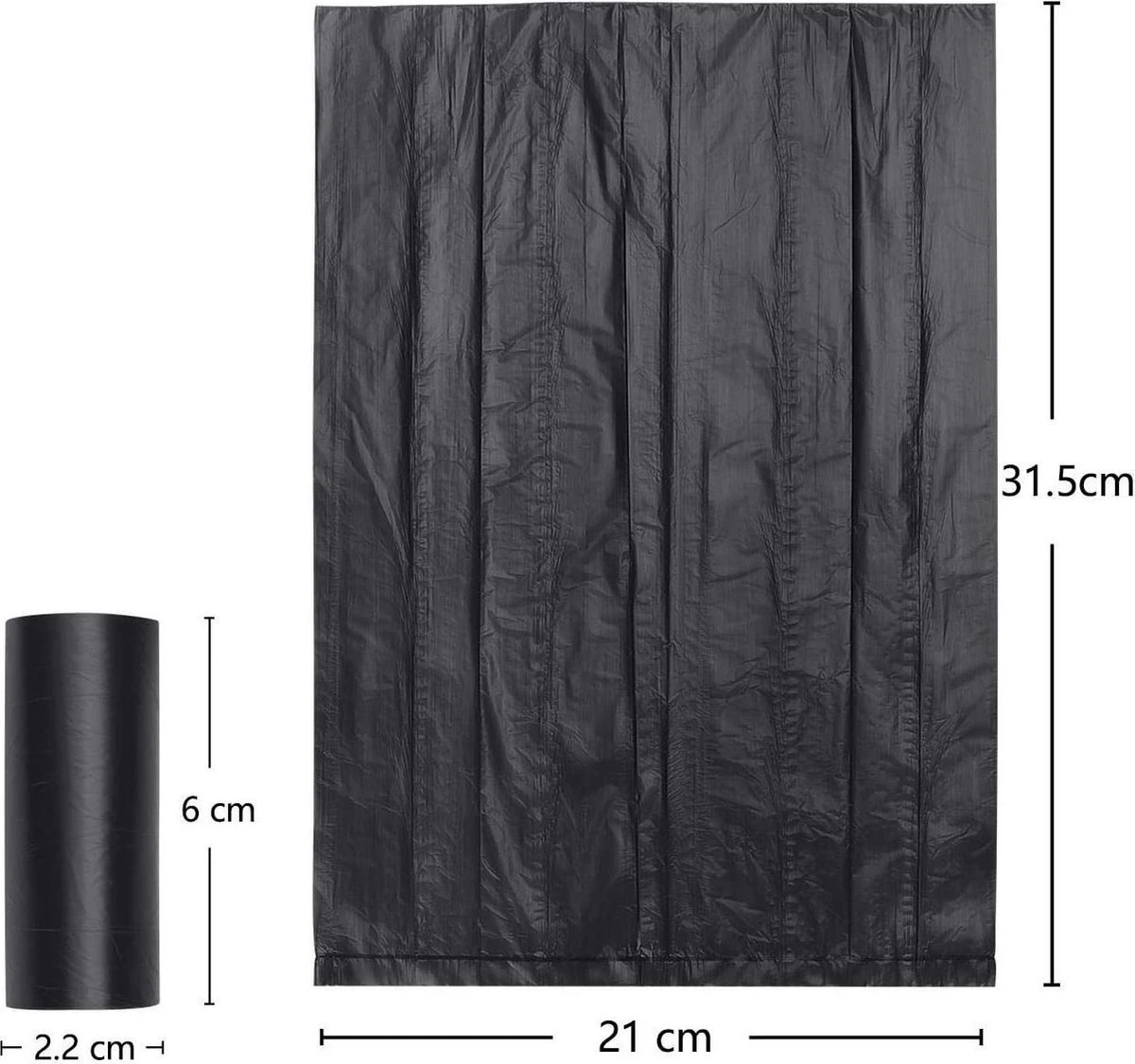 Nobleza 48KVG - Poepzakjes - 1000 Stuks - 32 X 22 Cm - Gekleurd 6 Nobleza 48KVG - Poepzakjes - 1000 Stuks - 32 X 22 Cm - Gekleurd - Afbeelding 6