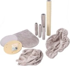 Adori Krabpaal Minous - Krabpaal - 40x30x60 Cm Grijs -Dieren Product Winkel 1200x1127