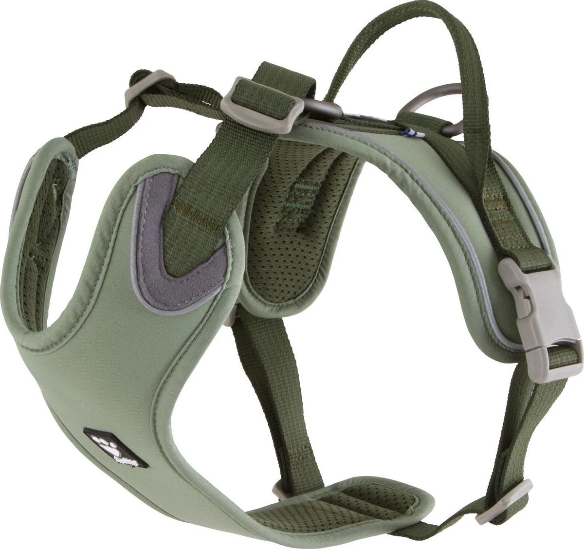 Hurtta Weekend Warrior Eco Harness - 45/60 Cm - Hedge 1 Hurtta Weekend Warrior Eco Harness - 45/60 Cm - Hedge