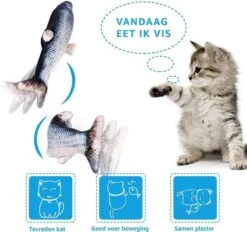 TwinQ Dansende Vis - Bewegende Vis Met Kattenkruid - Kattenspeeltjes - USB Oplaadbaar - Speelgoed Voor Katten - Incl. Kattenlampje 11 TwinQ Dansende Vis - Bewegende Vis Met Kattenkruid - Kattenspeeltjes - USB Oplaadbaar - Speelgoed Voor Katten - Incl. Kattenlampje -Dieren Product Winkel 1200x1128 5