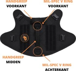 Always Prepared © Pro K9 Hondentuig - Anti Trek - Y Tuig - Middel En Grote Hond - Veiligheidstuig -Dieren Product Winkel 1200x1129 7