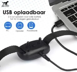 PetFriends Anti Blafband Zonder Schok - Gratis Hondenfluit - USB Oplaadbaar - Anti Blaf Apparaat - Opvoedingshalsband - Voor Grote En Kleine Honden -Dieren Product Winkel 1200x1130 5