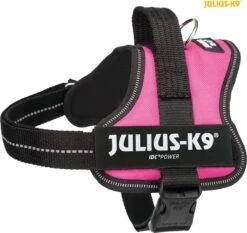 Julius K9 Original Powertuig/Harnas - Fuchsia - S - Mini/49-67cm -Dieren Product Winkel 1200x1131 10