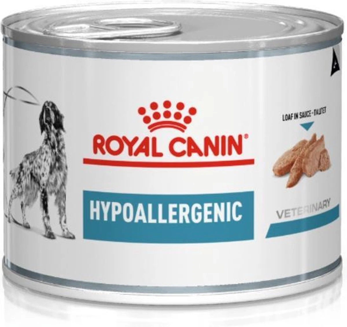 Royal Canin Veterinary Diet Hypoallergenic Wet - Hondenvoer - 200 G 1 Royal Canin Veterinary Diet Hypoallergenic Wet - Hondenvoer - 200 G