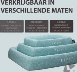 PETKIT® Four Season - Hondenmand - Kattenmand - Wasbaar - Memory Foam - Maat L -Dieren Product Winkel 1200x1131 15