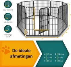 Sens Design Hondenren - Puppyren - Hondenbench -Dieren Product Winkel 1200x1132 7