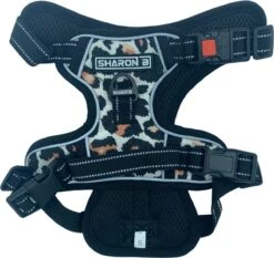 Antitrek Hondentuigje - Middelgrote Honden - Luipaard - Maat M - Borstring - Reflecterend -Dieren Product Winkel 1200x1134 17