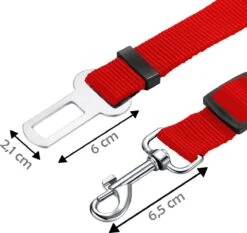 Honden Autogordel Verstelbaar Hondenriem Autogordel Universele Hondengordel - Rood -Dieren Product Winkel 1200x1134 8