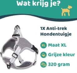 Mmoods Hondentuigje Grijs - Anti-Trek Tuig - Hondenharnas Voor Grote Honden- Reflecterende Halsband Hond - Hondenhalsband Maat L 14 Mmoods Hondentuigje Grijs - Anti-Trek Tuig - Hondenharnas Voor Grote Honden- Reflecterende Halsband Hond - Hondenhalsband Maat L -Dieren Product Winkel 1200x1135 14