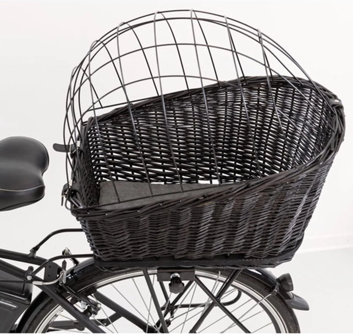 Trixie Fietsmand - Voor Bagagedrager -n35x49x55 Cm - Zwart 16 Trixie Fietsmand - Voor Bagagedrager -n35x49x55 Cm - Zwart - Afbeelding 16