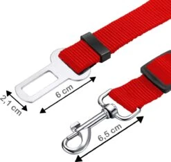 Hondenriem Autogordel Hondentuig Hondengordel Verstelbaar - Rood 12 Hondenriem Autogordel Hondentuig Hondengordel Verstelbaar - Rood -Dieren Product Winkel 1200x1139 7