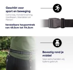 Canicross Looplijn Hond Met Heupriem Voor Hardlopen - Elastische Handsfree Hondenriem - Honden Trainingslijn - 150/210cm - Zwart 11 Canicross Looplijn Hond Met Heupriem Voor Hardlopen - Elastische Handsfree Hondenriem - Honden Trainingslijn - 150/210cm - Zwart -Dieren Product Winkel 1200x1140 8