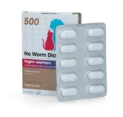 No Worm Diacur 500 Ontworming Hond En Kat 10 Tabletten -Dieren Product Winkel 1200x1142 4