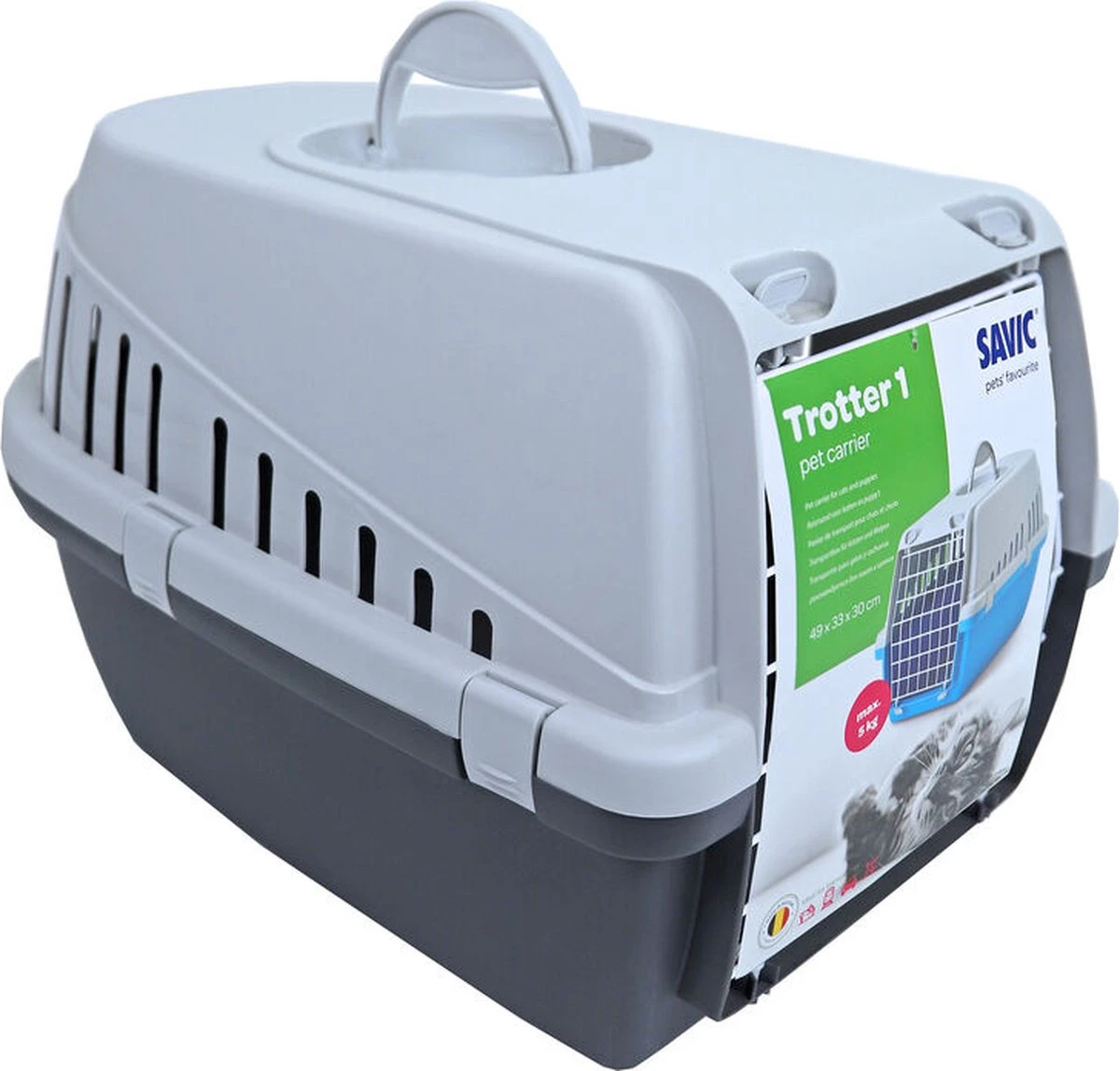 Savic - Benche - Trotter - Antraciet - 46 X 33 X 31 Cm 4 Savic - Benche - Trotter - Antraciet - 46 X 33 X 31 Cm - Afbeelding 4