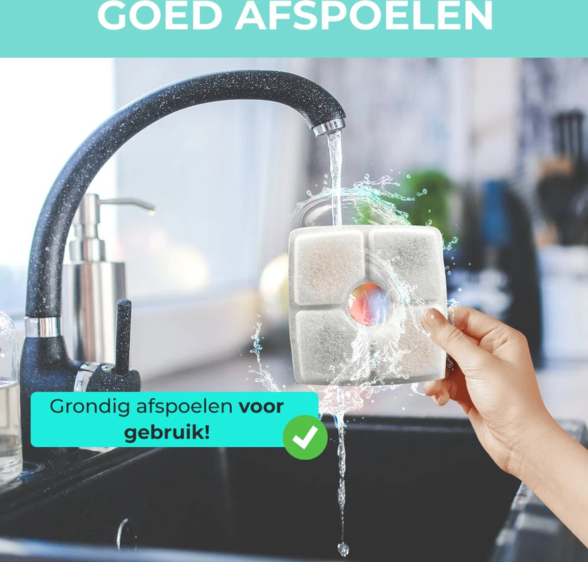 Merkloos Drinkfontein Filters Navulling Premium - 12 Stuks - Hoogwaardige Kwaliteit - Voor Katten En Honden - Drinkfontein Kat - Drinkfontein Hond 6 Merkloos Drinkfontein Filters Navulling Premium - 12 Stuks - Hoogwaardige Kwaliteit - Voor Katten En Honden - Drinkfontein Kat - Drinkfontein Hond - Afbeelding 6