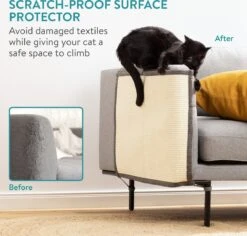 Navaris Katten Krabmat - Bescherming Van Meubels - Voor Banken En Stoelen - Krabbescherming - Rechtsdraaiend -Dieren Product Winkel 1200x1147 4