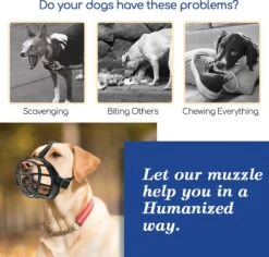 Nobleza Muilkorf Hond - Snuitomtrek 33 - Maat L - Zwart -Dieren Product Winkel 1200x1147 8