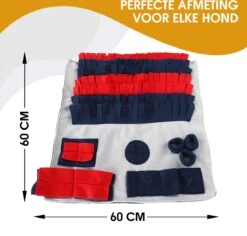 Merkloos Go Quality Honden Speelgoed - Snuffelmat - Snuffelmat Hond - Hondenspeeltjes - Puppy Speelgoed - Honden Speelgoed Intelligentie -Dieren Product Winkel 1200x1148 30