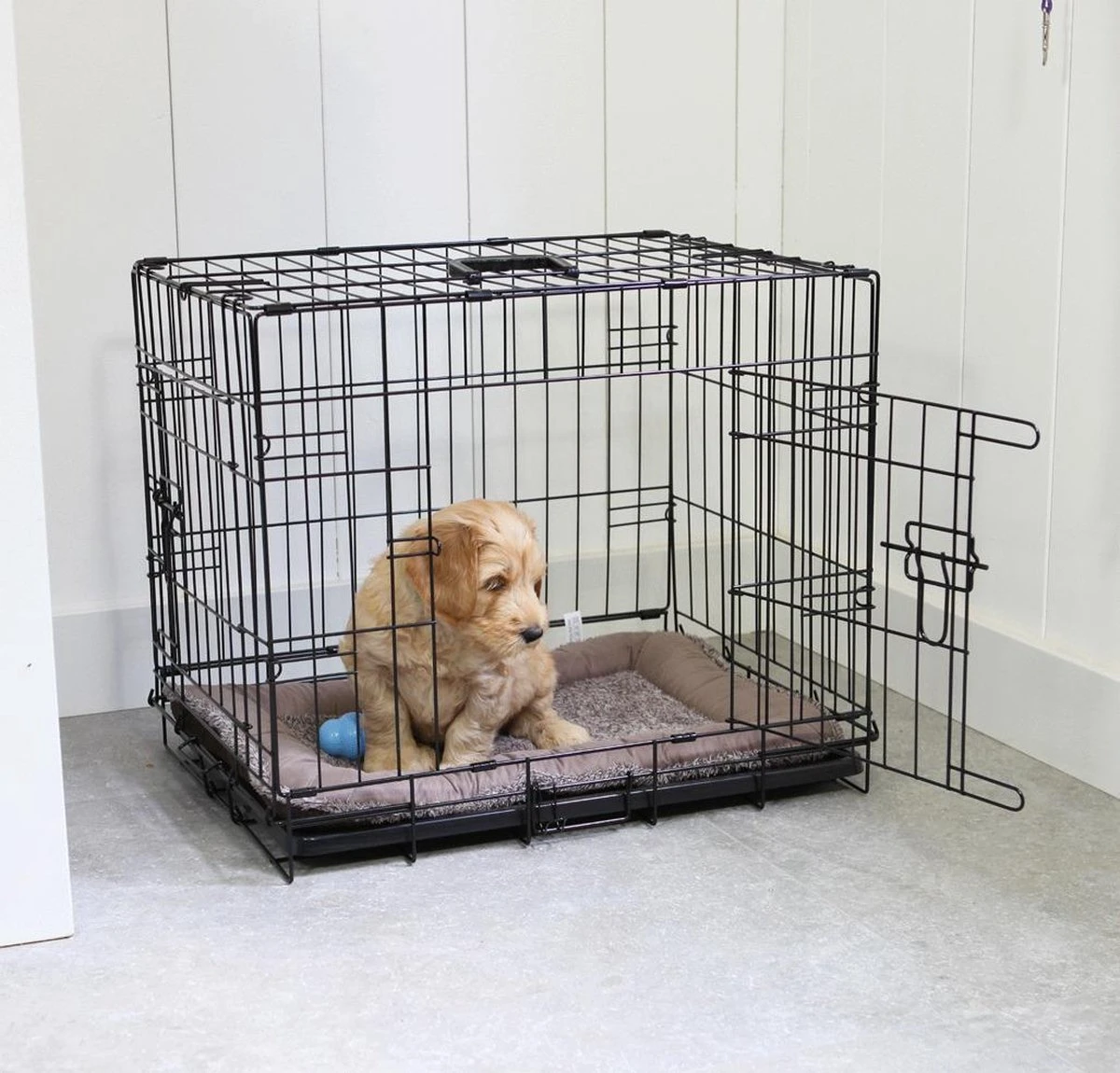 Adori Hondenbench - Zwart - M - 76 X 48 X 54 Cm 9 Adori Hondenbench - Zwart - M - 76 X 48 X 54 Cm - Afbeelding 9