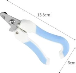 Merkloos Nagelschaar - Nagelschaartje - Nagelknipper - Geschikt Voor Hond Kat Konijn Cavia Vogel - Blauw Wit -Dieren Product Winkel 1200x1153 18