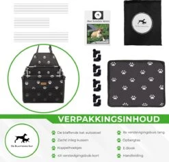 Premium Autostoel Hond – Hondenmand Auto – Reisbench Hond – Autobench Voor Hond – Hondenstoel Auto Pootjesprint -Dieren Product Winkel 1200x1153 29