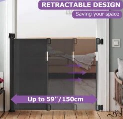 Caedentes - Hondenhek – Inrolbaar – Dierenhek -tot 150cm Uitrolbaar – Zwart 8 Caedentes - Hondenhek – Inrolbaar – Dierenhek -tot 150cm Uitrolbaar – Zwart -Dieren Product Winkel 1200x1154 2