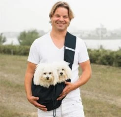 4Lazylegs Draagtas Honden - Zwart - < 15kg -Dieren Product Winkel 1200x1159 26