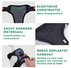 Mister Mill Hondentuigje 2x Klikgesp Maat XL Grijs - Anti-Trek Tuig Hondenharnas - Y Tuig Hond Reflecterend -Dieren Product Winkel 1200x1160 19