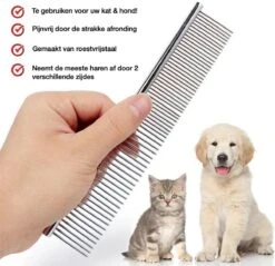 Merkloos Anti-Klit- Kam - Haarverwijderaar Voor Huisdieren - Pijnloos - Roestvrijstaal - Huisdiervriendelijk 10 Merkloos Anti-Klit- Kam - Haarverwijderaar Voor Huisdieren - Pijnloos - Roestvrijstaal - Huisdiervriendelijk -Dieren Product Winkel 1200x1161 13