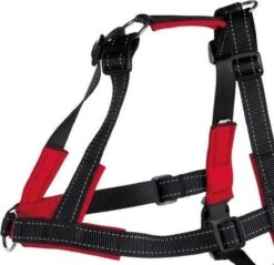 Trixie Hondentuig Lead'n'Walk Soft Zwart Maat - M/L -Dieren Product Winkel 1200x1161 25