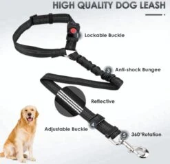 BOTC Autogordel Hond - Hondengordel - Honden Autogordel - Reflecterende - Veiligheidsgordel Hond - Autoriem Hond - Zwart 10 BOTC Autogordel Hond - Hondengordel - Honden Autogordel - Reflecterende - Veiligheidsgordel Hond - Autoriem Hond - Zwart -Dieren Product Winkel 1200x1162 12