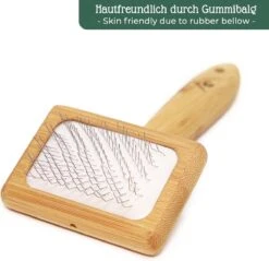 Pfotenolymp® Zachte Borstel Voor Katten - Kattenborstel / Kattenkam Van Bamboe - Bontborstel / Vachtborstel / Kattenhaarborstel - Bontkam Voor Vachtverzorging -Dieren Product Winkel 1200x1162 7