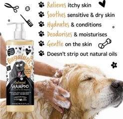 Bugalugs - Hondenshampoo Oatmeal - Met Kokos En Limoen Geur - Alle Vachttypes - Fles Met Pompje - Vegan - 500 Ml -Dieren Product Winkel 1200x1163 6