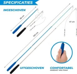 Merkloos 2 Kattenhengels Met 10 Speeltjes – Bewegende Kattenspeeltjes Met Veren En Belletjes – Interactieve Kattenspeelgoed Voor Kittens – Cat Toys 10 Merkloos 2 Kattenhengels Met 10 Speeltjes – Bewegende Kattenspeeltjes Met Veren En Belletjes – Interactieve Kattenspeelgoed Voor Kittens – Cat Toys -Dieren Product Winkel 1200x1165 5