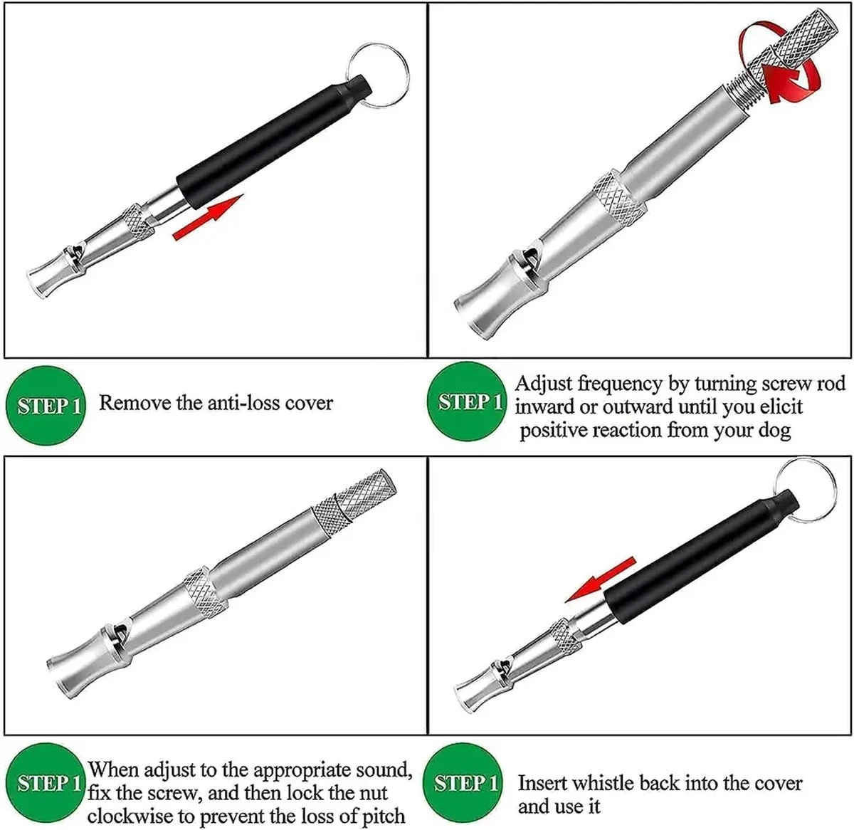 Hondenfluitje Ultrasoon + Gratis Keycord - Hondenfluitje - Hondenfluitje Jachthond - Ultrasoon Hondenfluitje - Hondenfluit - Wit - 1 Stuk 3 Hondenfluitje Ultrasoon + Gratis Keycord - Hondenfluitje - Hondenfluitje Jachthond - Ultrasoon Hondenfluitje - Hondenfluit - Wit - 1 Stuk - Afbeelding 3