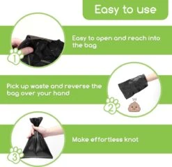 Nobleza 48ISD - Hondenpoepzakjes - 1080 Stuks - 32 X 23 Cm - Zwart -Dieren Product Winkel 1200x1166 16