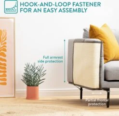 Navaris Katten Krabmat - Bescherming Van Meubels - Voor Banken En Stoelen - Krabbescherming - Rechtsdraaiend -Dieren Product Winkel 1200x1167 12
