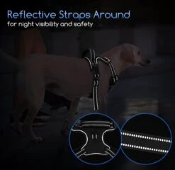 Nobleza 42ZHX - Hondenharnas - Hondentuigje - Anti Trek - M - Zwart 14 Nobleza 42ZHX - Hondenharnas - Hondentuigje - Anti Trek - M - Zwart -Dieren Product Winkel 1200x1167 44