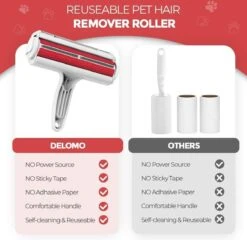 Merkloos Hoogwaardige Huisdierhaar Verwijderaar - Hondenhaar - Pluizenborstel - Ontharingsborstel -Dieren Product Winkel 1200x1168 11