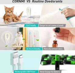 DVL Products Cornmi Kattengeurverwijderaar - Kattenbak Geurverdrijver - Met Ozon & Aromatherapie - Oplaadbaar En Infraroodsensor - Nachtlicht Optie - Duurzaam - Ledverlichting - Honden & Katten Geurverdrijver 11 DVL Products Cornmi Kattengeurverwijderaar - Kattenbak Geurverdrijver - Met Ozon & Aromatherapie - Oplaadbaar En Infraroodsensor - Nachtlicht Optie - Duurzaam - Ledverlichting - Honden & Katten Geurverdrijver -Dieren Product Winkel 1200x1169 2