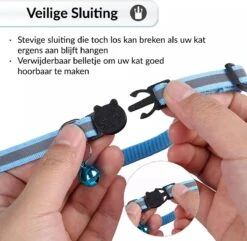 BJØRK Kattenhalsband Airtag - Reflecterend - Zwart - Verstelbaar - 20 Tot 30 Cm - Tracker- GPS - Geschikt Voor Apple AirTag - Kattenriem - Katten Accessoire - Halsband Kat Airtag -Dieren Product Winkel 1200x1170 7