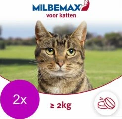 Elanco Milbemax Kat - Anti Wormenmiddel - 2 X 2 Tab 2-8kg 6 Elanco Milbemax Kat - Anti Wormenmiddel - 2 X 2 Tab 2-8kg -Dieren Product Winkel 1200x1171